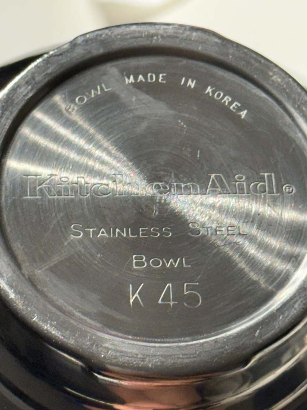 KitchenAid Tilt-Head Mixer Accessory Set: 4.5qt Bowl (K45), 3qt Bowl (K30), Wire - Picture 5 of 9
